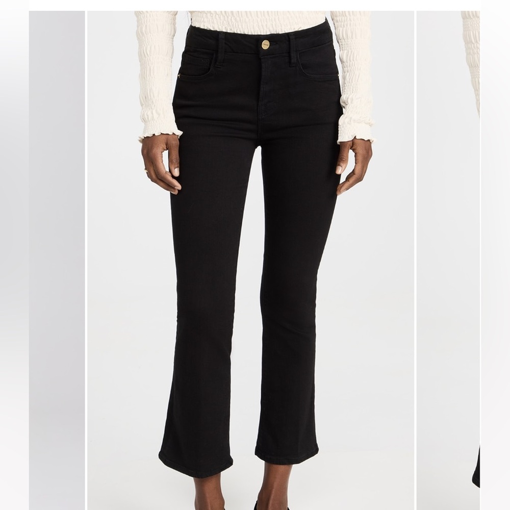 NWT Frame Le Crop Mini Boot Jeans